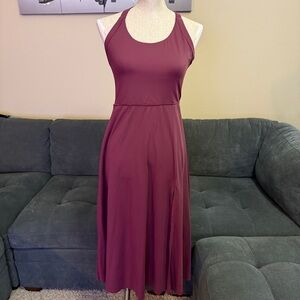 🏷️ 3 for $10 - Burgundy Halter Dress With Pocket
